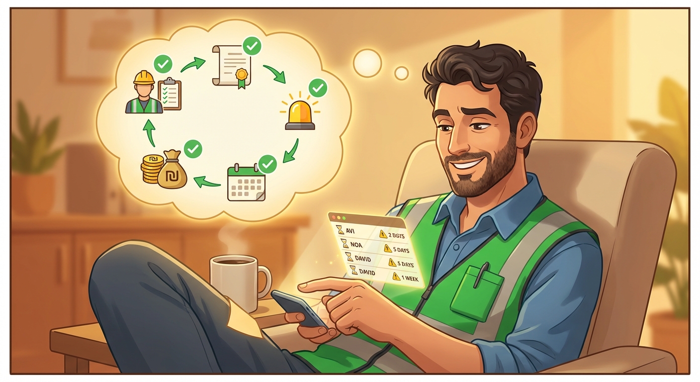 יודע מי צריך חידוש — לקוחות חוזרים